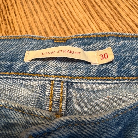 Levi’s Loose Straight Leg Jeans - Size 30 - Picture 3 of 5
